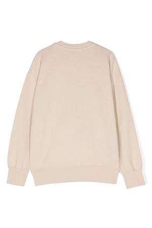 Light beige cotton sweatshirt MAISON MARGIELA KIDS | M60407MM006M6704